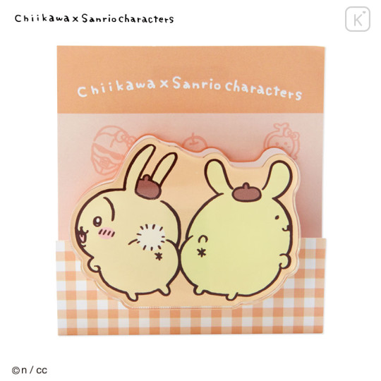 Japan Sanrio × Chiikawa Acrylic Clip - Pompompurin - 1