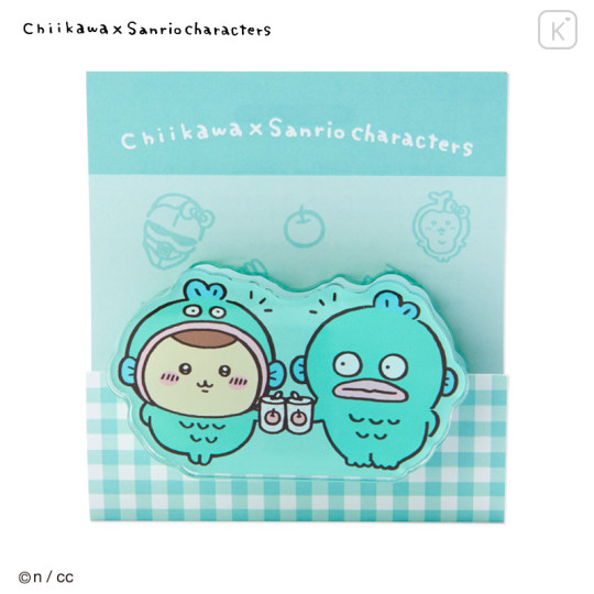 Japan Sanrio × Chiikawa Acrylic Clip - Hangyodon - 1