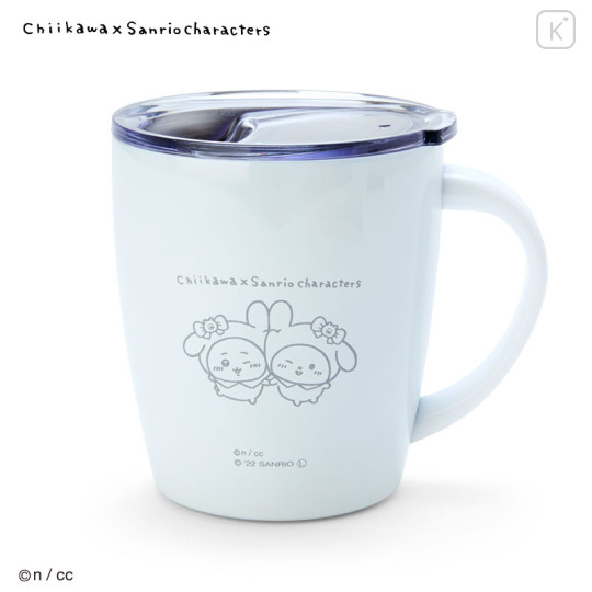 Japan Sanrio × Chiikawa Stainless Mug with Lid - My Melody - 1