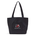 Japan Sanrio Tote Bag - Hello Kitty / Simple Black - 1