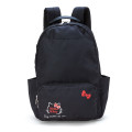 Japan Sanrio Daily Backpack - Hello Kitty : Simple Black - 1