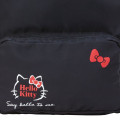 Japan Sanrio Daily Backpack - Hello Kitty : Simple Black - 4