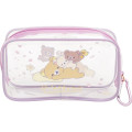 Japan San-X Clear Pouch - Rilakkuma / Snuggling Up To You - 2