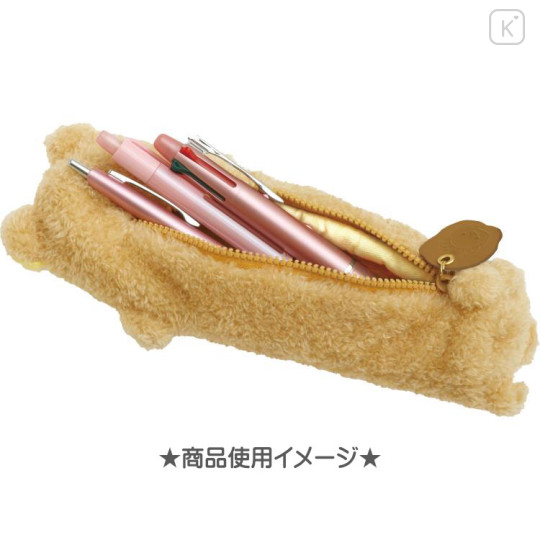 Japan San-X Plush Pen Pouch - Rilakkuma / Snuggling Up To You - 3