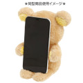 Japan San-X Phone Stand Plush - Chairoikoguma / Snuggling Up To You - 3