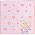 Japan San-X Mini Towel - Rilakkuma / Heart Pink - 1