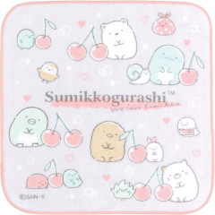 Japan San-X Petite Towel - Sumikko Gurashi / Cherry