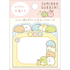 Japan San-X Sticky Notes - Sumikko Gurashi / Speech Bubble Pink