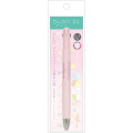 Japan San-X bLen 3C 3 Color Ballpoint Multi Pen - Sumikko Gurashi / Toddler Baby Pink - 1