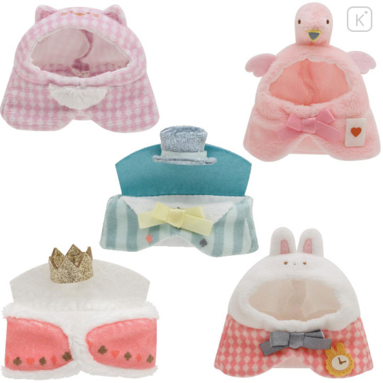 Japan San-X Dress-up Clothes 6pcs Set (SS) - Sumikko Gurashi / Sumikko in Wonderland - 3