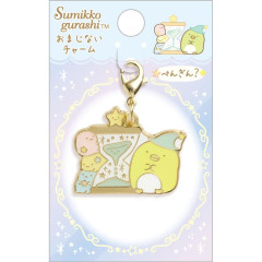 Japan San-X Sumikko Gurashi Charm Keychain - Penguin? & Tapioca / Fortune Market