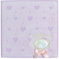 Japan San-X Mini Towel - Sumikko Gurashi / Heart Purple - 1
