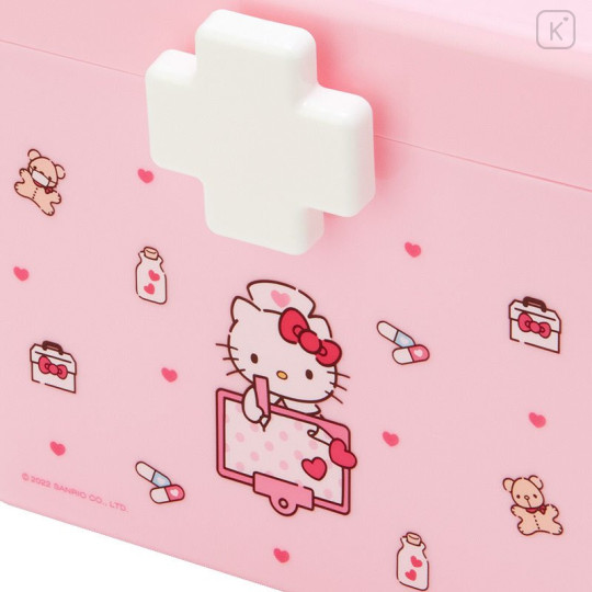 Japan Sanrio Storage Case - Hello Kitty / First Aid - 4