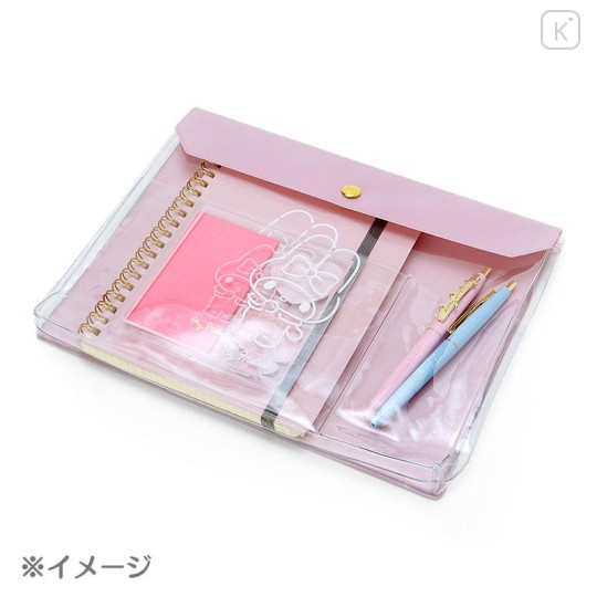 Japan Sanrio Multi Case Folder - Kuromi / Calm Color - 4