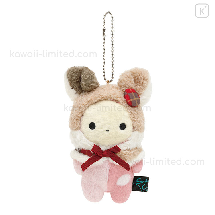 Japan SanX Keychain Plush Sentimental Circus Shappo / Hagiri Little