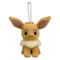 Japan Pokemon Plush Keychain - Eevee - 1