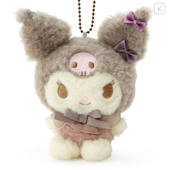 Japan Sanrio Soft Mascot Holder - Kuromi - 2