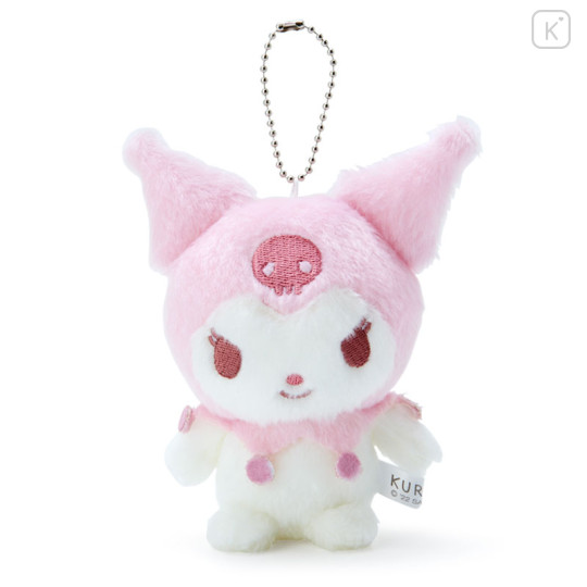 Japan Sanrio Mascot Holder - Kuromi / Dull Pink - 1