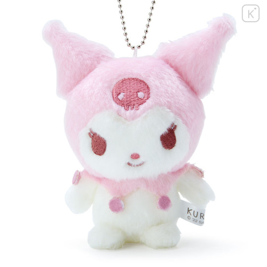 Japan Sanrio Mascot Holder - Kuromi / Dull Pink - 2