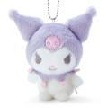 Japan Sanrio Mascot Holder - Kuromi / Dull Purple - 2