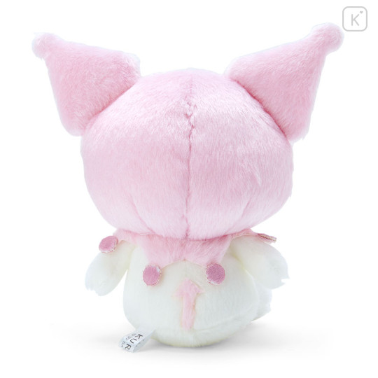 Japan Sanrio Sitting Plush Toy - Kuromi / Dull Pink - 2