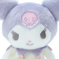 Japan Sanrio Sitting Plush Toy - Kuromi / Dull Purple - 3