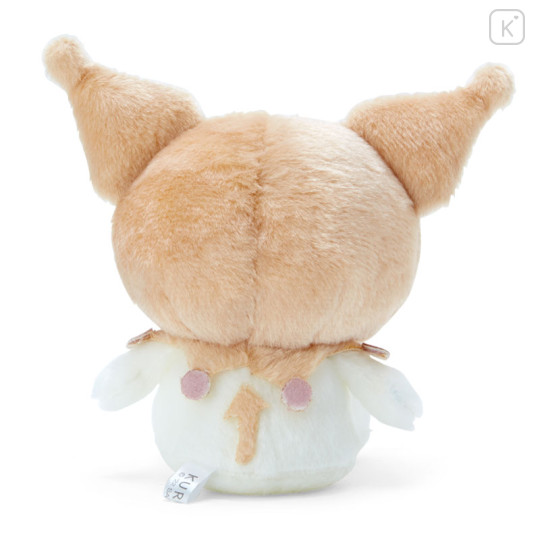 Japan Sanrio Sitting Plush Toy - Kuromi / Dull Beige - 2