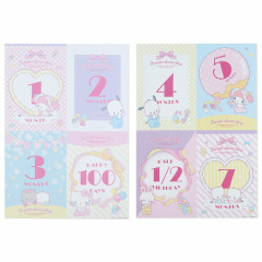 Japan Sanrio Monthly Card 12pcs - Sanrio Baby