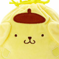 Japan Sanrio Original Drawstring Purse - Pompompurin / Sitting - 3