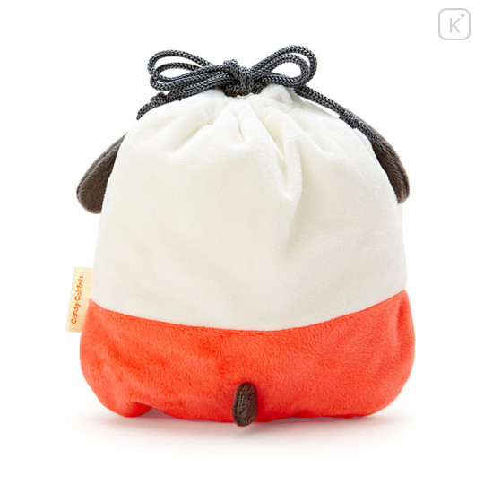 Japan Sanrio Original Drawstring Purse - Pochacco / Sitting - 2