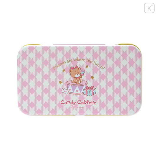 Japan Sanrio Original Can Case - Hello Kitty / Glittering Gold Stars - 2