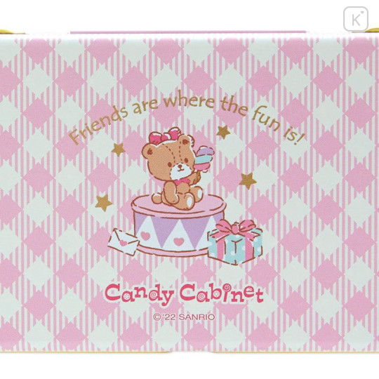 Japan Sanrio Original Can Case - Hello Kitty / Glittering Gold Stars - 5