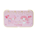 Japan Sanrio Original Can Case - My Melody & My Sweet Piano / Glittering Gold Stars - 1