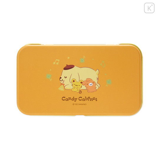 Japan Sanrio Original Can Case - Pompompurin : Glittering Gold Stars - 2