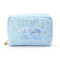 Japan Sanrio Original Pouch - Cinnamoroll : Glittering Gold Stars - 1