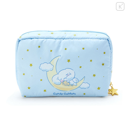 Japan Sanrio Original Pouch - Cinnamoroll : Glittering Gold Stars - 2