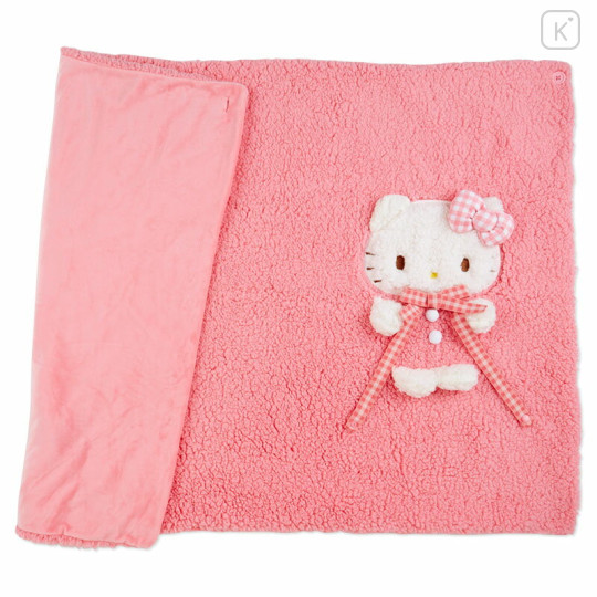 Japan Sanrio Original Mascot Cushion Blanket - Hello Kitty - 3