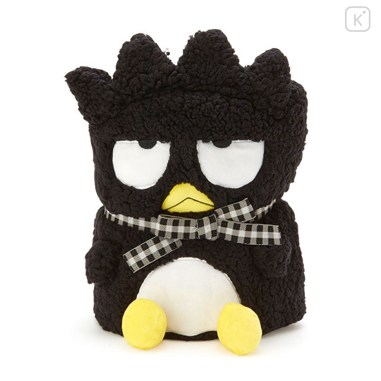 Japan Sanrio Original Mascot Cushion Blanket - Badtz-maru - 2