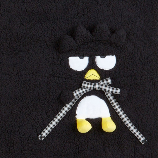Japan Sanrio Original Mascot Cushion Blanket - Badtz-maru - 4