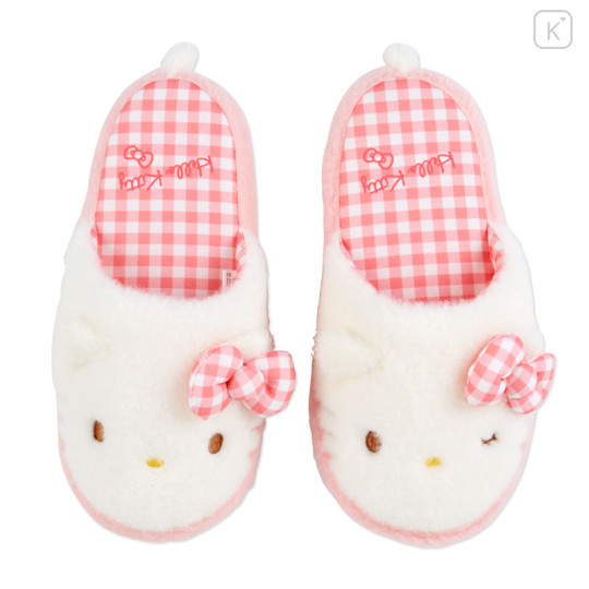 Japan Sanrio Original Face Slippers - Hello Kitty - 2