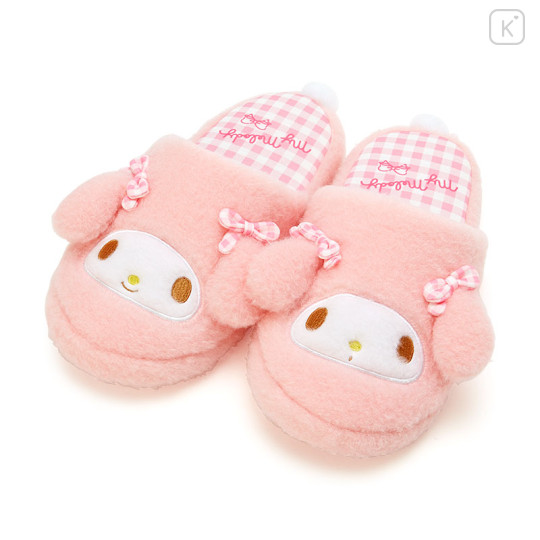 Japan Sanrio Original Face Slippers - My Melody - 1