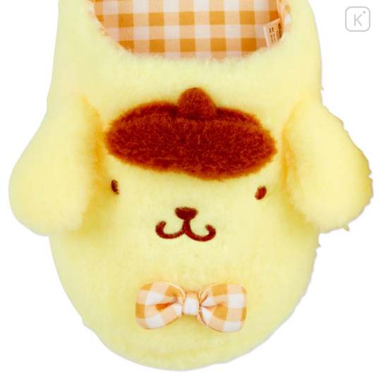 Japan Sanrio Original Face Slippers - Pompompurin - 3