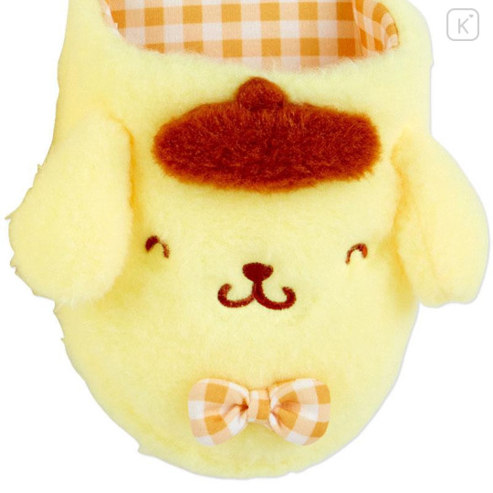 Japan Sanrio Original Face Slippers - Pompompurin - 4