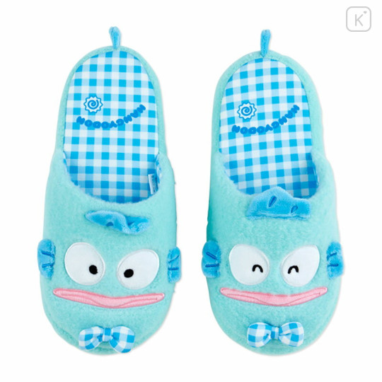 Japan Sanrio Original Face Slippers - Hangyodon - 2