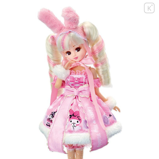 Japan LiccA Stylish Doll Collection - My Melody Sweet Pink Style - 2