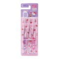 Japan Sanrio Original Toothbrush 3pcs Set - Hello Kitty - 1