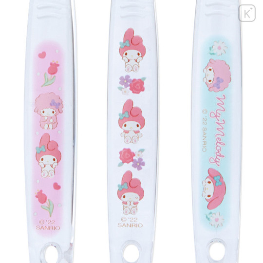 Japan Sanrio Original Toothbrush 3pcs Set - My Melody & My Sweet Piano - 3