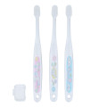 Japan Sanrio Original Toothbrush 3pcs Set - Cinnamoroll - 2