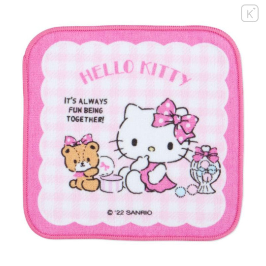 Japan Sanrio Original Petit Towel 4pcs Set - Hello Kitty - 5
