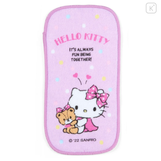 Japan Sanrio Original Half Petit Towel 2pcs Set - Hello Kitty - 2